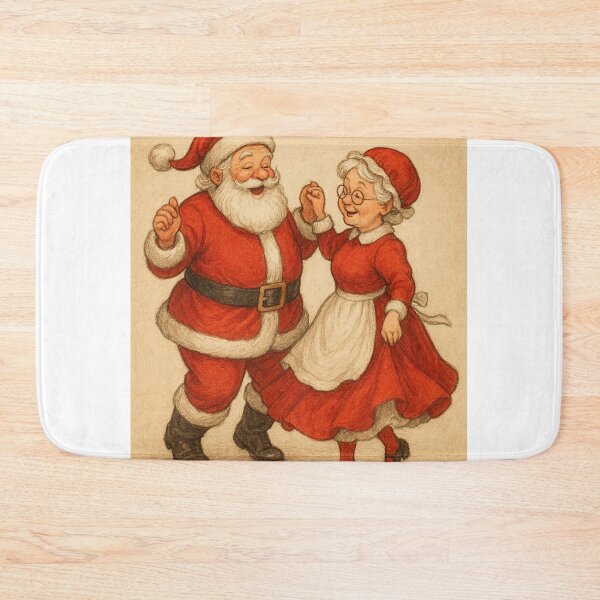 Item preview, Santa and Mrs. Claus Dancing designed and sold by joelle1724.
