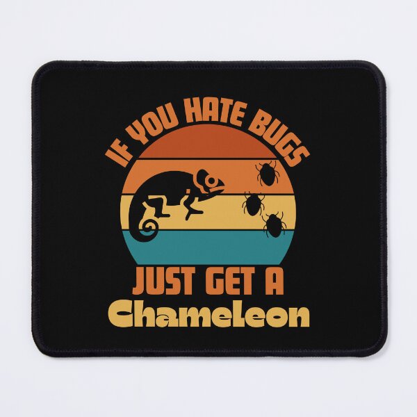 Item preview, If You Hate Bugs Just Get A Cameleon Funny Retro Vintage designed and sold by Guess4best.