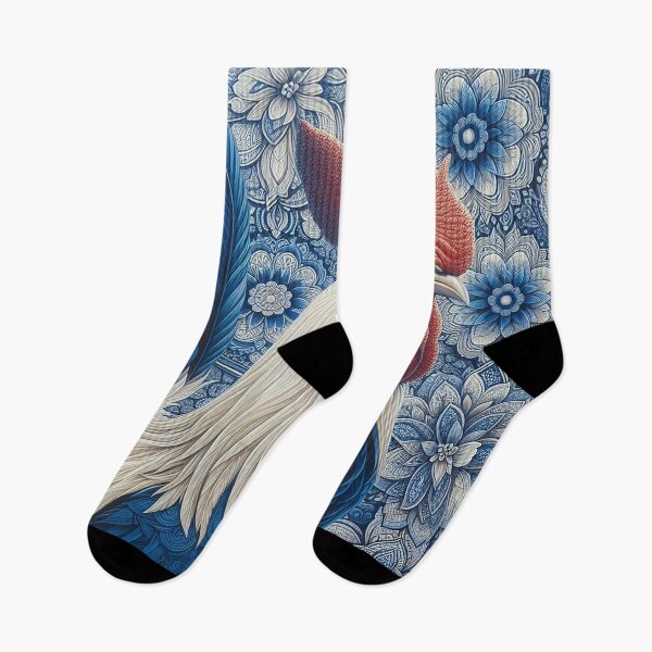 Item preview, Rooster and Thai Textiles: Weaving Heritage   designed and sold by Vanich-Panich.