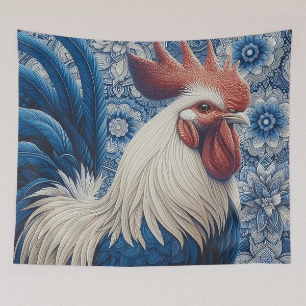 Item preview, Rooster and Thai Textiles: Weaving Heritage   designed and sold by Vanich-Panich.