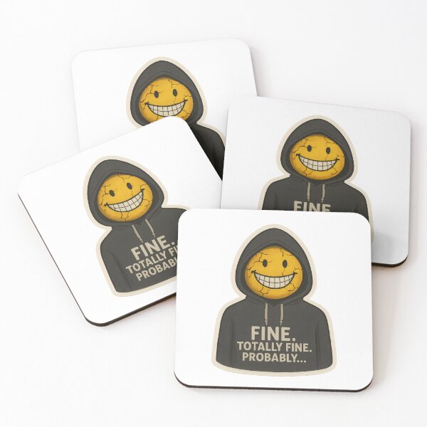 Item preview, Fine Totally Fine Probably Mood designed and sold by Mastermind-Art.