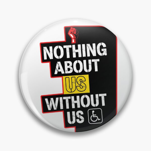 Item preview, Nothing About Us Without Us designed and sold by FitEnvy.