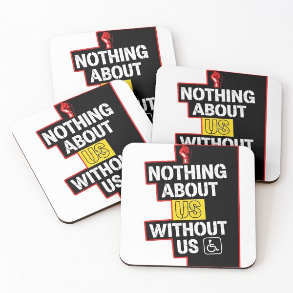 Item preview, Nothing About Us Without Us designed and sold by FitEnvy.