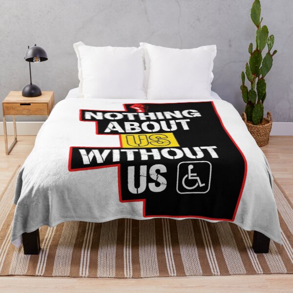 Item preview, Nothing About Us Without Us designed and sold by FitEnvy.