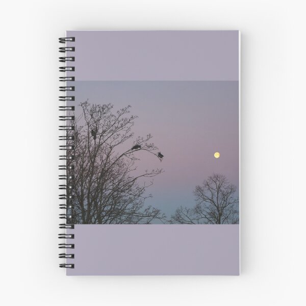 Item preview, Morning Moonlight with Crows designed and sold by Taina Sohlman.