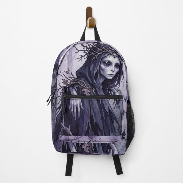 Item preview, Unseelie Thorn Queen creature of folklore watercolor artwork illustration designed and sold by Vintage Designs +.