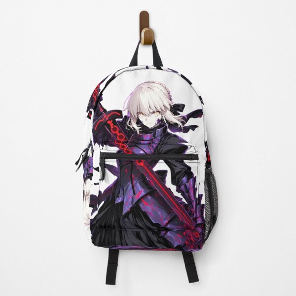 Item preview, Saber- Violet Eclipse – Dark Anime Sword Maiden with Crimson Blade designed and sold by Dyan4.