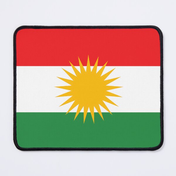 Item preview, Kurdish Flag – Flat Vector Design designed and sold by Khatare.