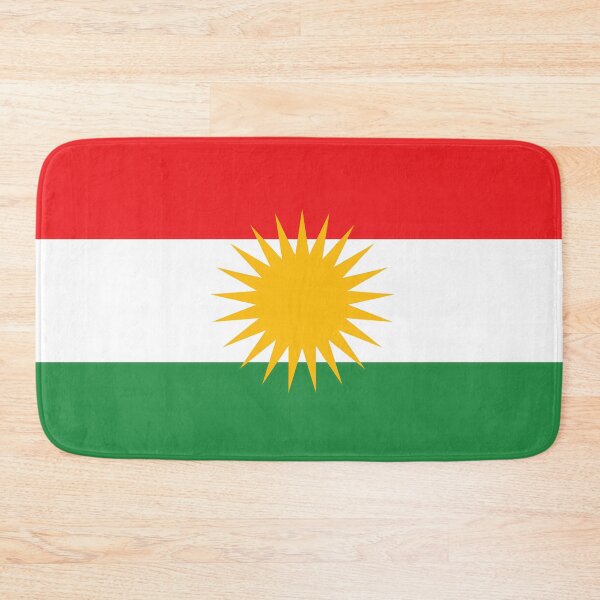Item preview, Kurdish Flag – Flat Vector Design designed and sold by Khatare.