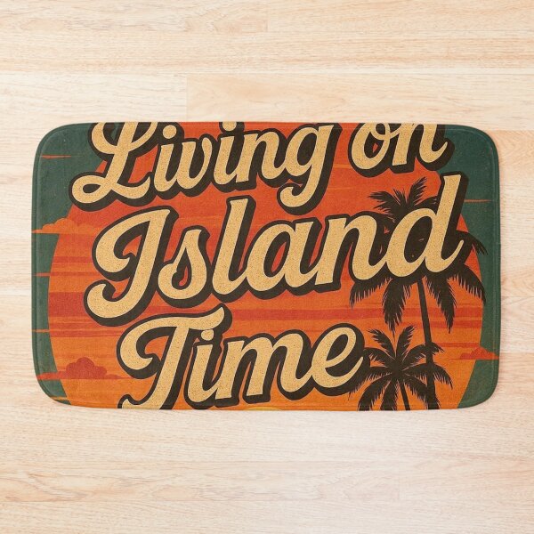 Item preview, Living On Island Time - Island, beach, palm trees and the sea - No. 04 - 9216x9216 designed and sold by darky72.