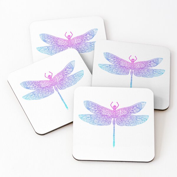 Item preview, Dragonfly Mandala – Hand Drawn Spiritual Insect Art designed and sold by Nic-Marie-Art.