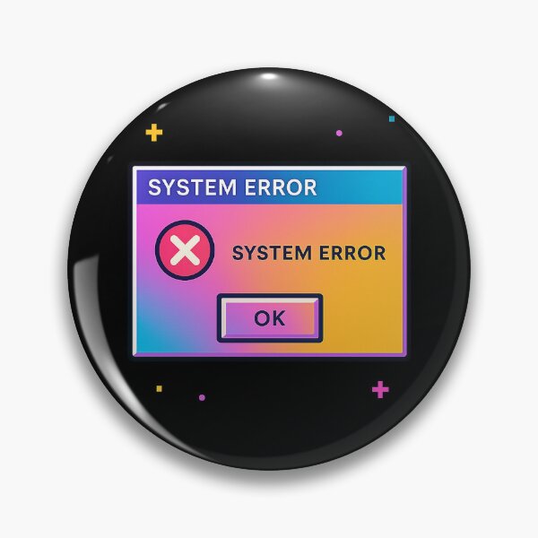 Item preview, Vintage System Error – Retro Computer Error Message Vaporwave designed and sold by AddictiveDesign.