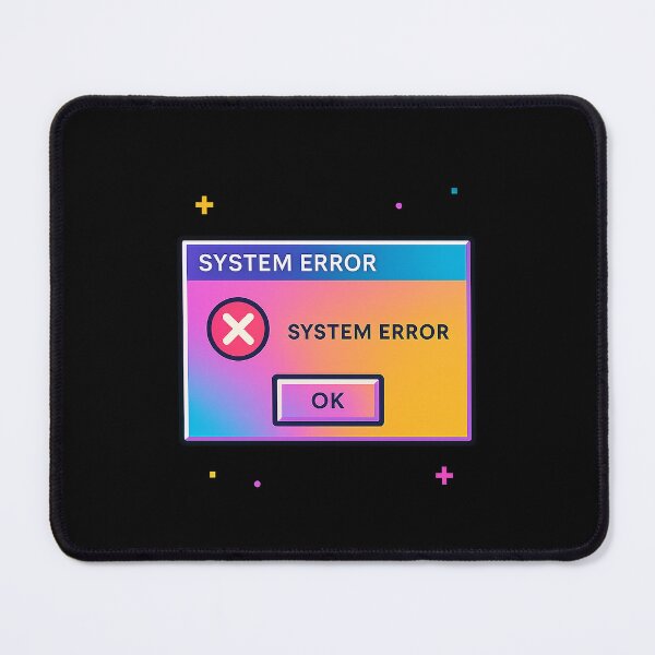 Item preview, Vintage System Error – Retro Computer Error Message Vaporwave designed and sold by AddictiveDesign.