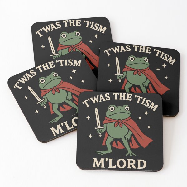 Item preview, Twas The Tism My Lord - Neurodiversity Renaissance designed and sold by ZBIFBOUETLA.
