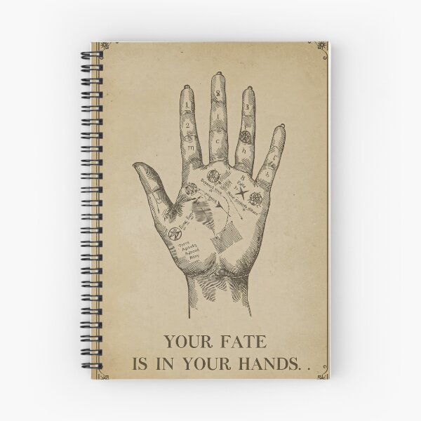 Item preview, Your Fate Is In Your Hands - Vintage Palmistry designed and sold by ThePromptStudio.