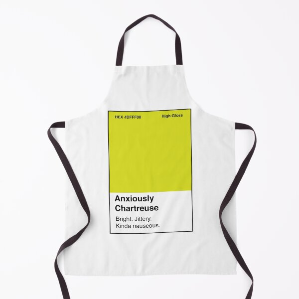 Item preview, Anxiously Chartreuse | Feeling Some Type of Hue™ designed and sold by createbigwaves.