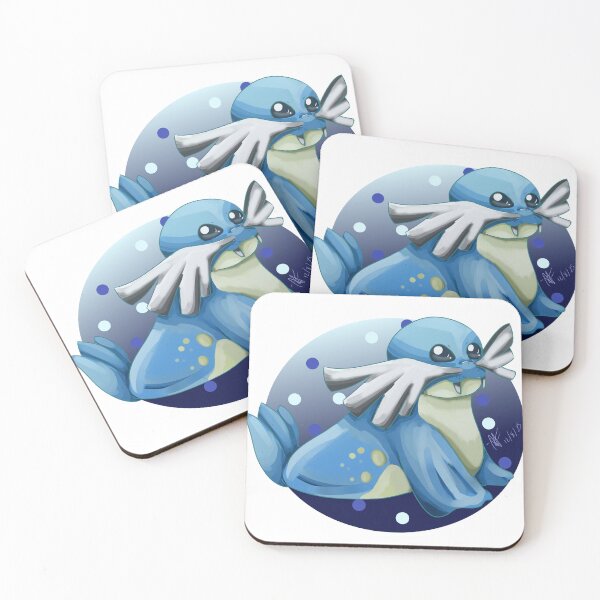 Item preview, Blue walrus with a mustache designed and sold by ArtistNichole.