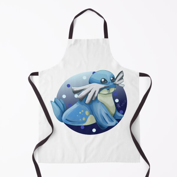 Item preview, Blue walrus with a mustache designed and sold by ArtistNichole.