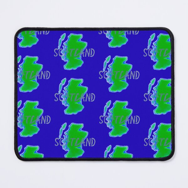 Item preview, Map of Scotland navy blue background authentic Scottish design unique gift designed and sold by Arniesart85.
