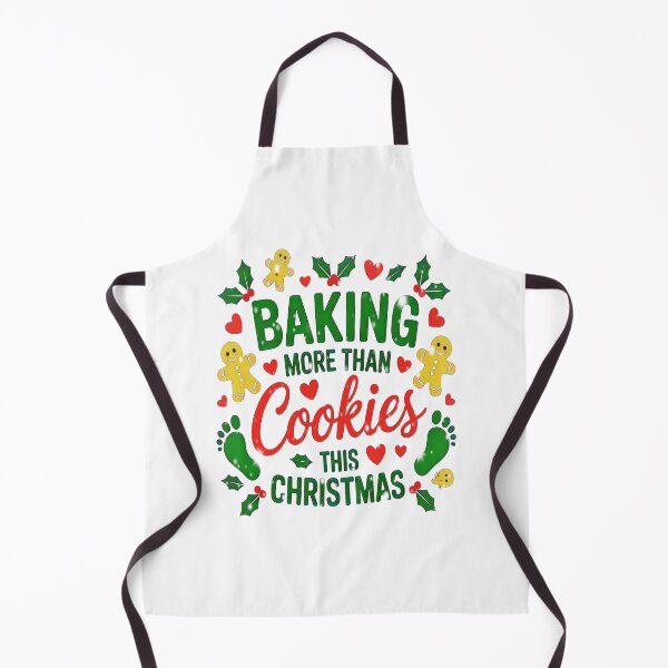 Item preview, Baking More Than Cookies Christmas Pregnancy Announcement designed and sold by creativerooney.