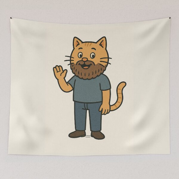 Item preview, Gatto Umano designed and sold by OOtlas.