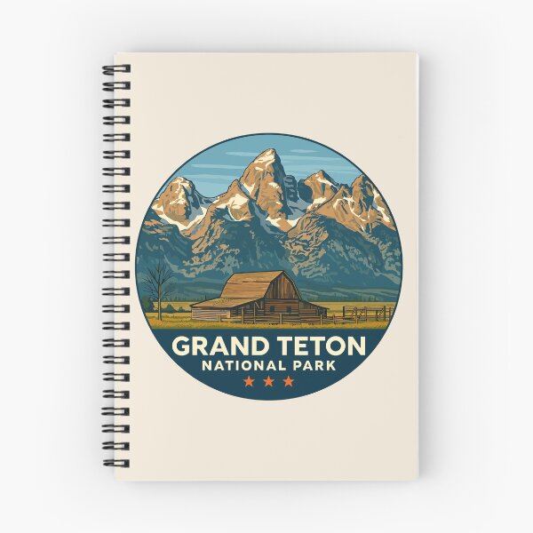 Item preview, Grand Teton National Park Retro Sticker designed and sold by Gideon Emmerich.