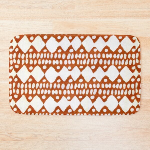 Item preview, African Geo Print Vintage 1970s Retro  designed and sold by Licorice Moon.