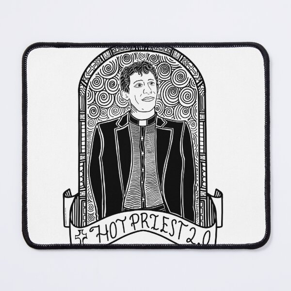 Item preview, Wake Up Dead Man // Hot Priest 2.0 // Father Jud // Knives Out designed and sold by damnfinecuppa.