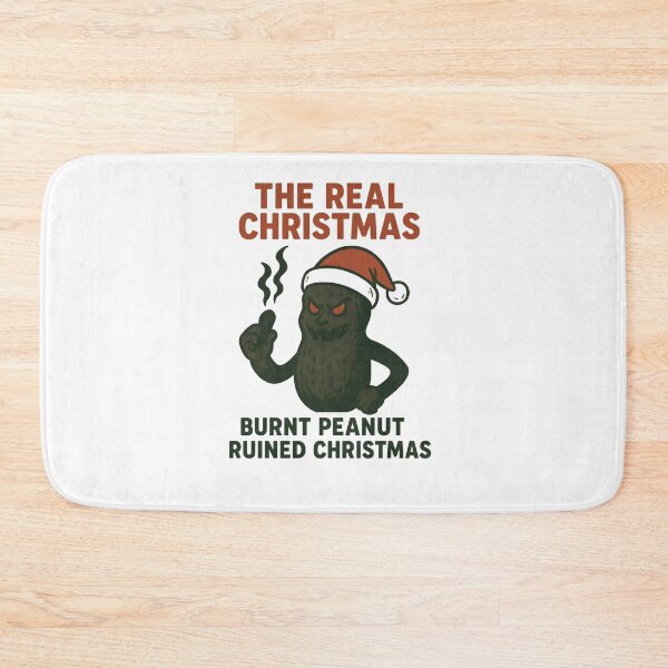 Item preview, Burnt Peanut Ruined Christmas T-Shirt | Funny Dark Holiday Humor Gift designed and sold by Sitred123.