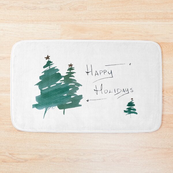 Item preview, Happy Holidays Trees designed and sold by Praline Creative.