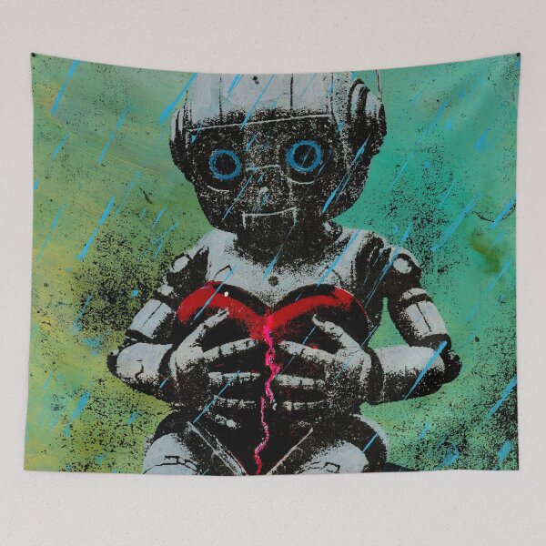 Item preview, Sad Robot designed and sold by ElvisSantanaArt.