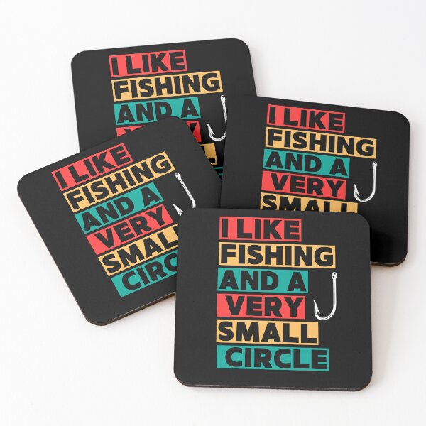Item preview, Men's Funny Fishing Gifts Fathers Day, I Like Fishing and a Very Small Circle designed and sold by adjamine.