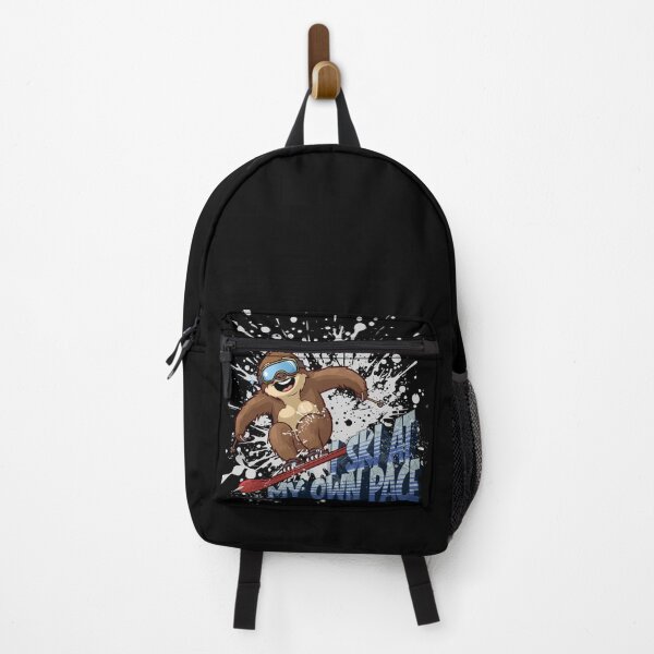 Item preview, I Ski at My Own Pace – Funny Sloth Skiing Christmas Design designed and sold by ViYa1.