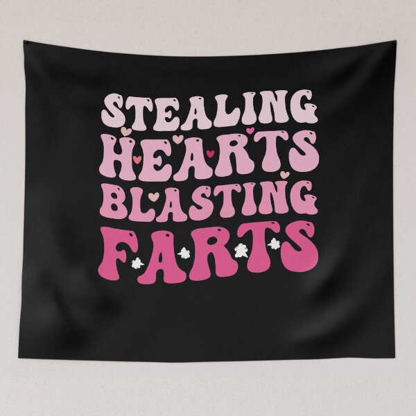 Item preview, Stealing Hearts Blasting Farts Funny Valentine's Day designed and sold by Gogetgiggles.