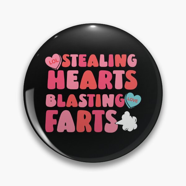 Item preview, Stealing Hearts Blasting Farts Funny Valentine's Day designed and sold by Gogetgiggles.