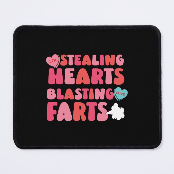 Item preview, Stealing Hearts Blasting Farts Funny Valentine's Day designed and sold by Gogetgiggles.