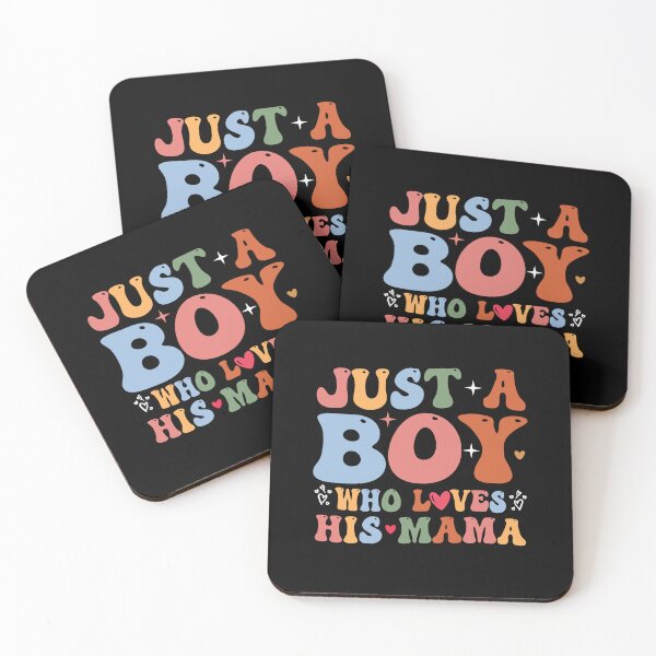 Item preview, Just A Boy Who Loves His Mama Mother's Day designed and sold by Gogetgiggles.