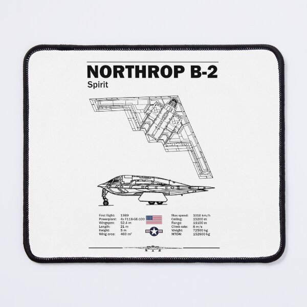Item preview, Northrop B-2 Spirit Technical Blueprint designed and sold by Justinian Matieu.
