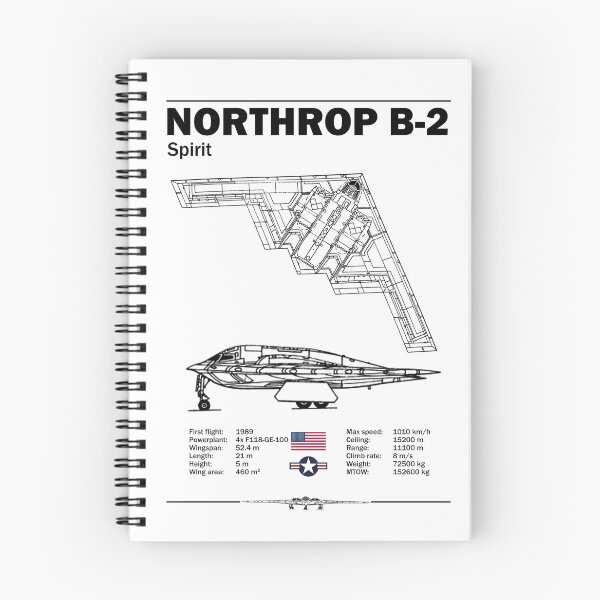 Item preview, Northrop B-2 Spirit Technical Blueprint designed and sold by Justinian Matieu.
