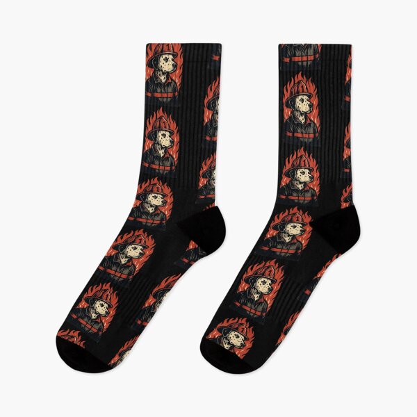 Item preview, Dalmatian Firefighters Brave, an artwork that embodies courage, loyalty, and the spirit of fire rescue designed and sold by Ach&Koor.