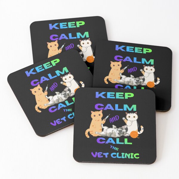 Item preview, Keep Calm and Call the Vet Clinic – Humor Vet Gift Idea designed and sold by BLAKZONE.