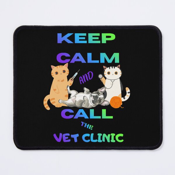 Item preview, Keep Calm and Call the Vet Clinic – Humor Vet Gift Idea designed and sold by BLAKZONE.