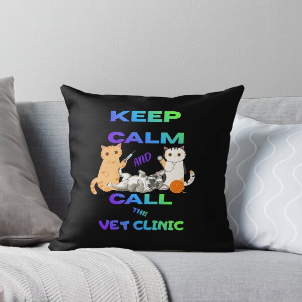 Item preview, Keep Calm and Call the Vet Clinic – Humor Vet Gift Idea designed and sold by BLAKZONE.