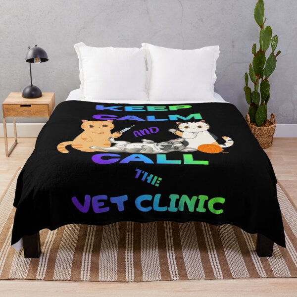 Item preview, Keep Calm and Call the Vet Clinic – Humor Vet Gift Idea designed and sold by BLAKZONE.