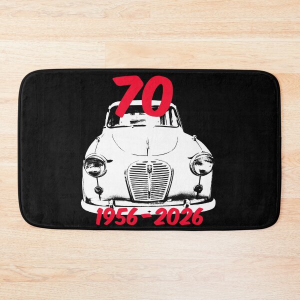 Item preview, Austin A35 British classic car 70th anniversary white designed and sold by soitwouldseem.
