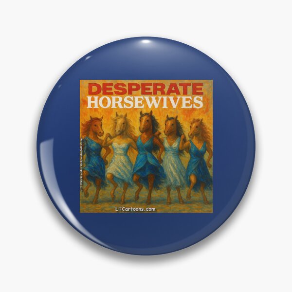 Item preview, Elegant Equine Comedy Cartoon Design designed and sold by Rick London Gifts.