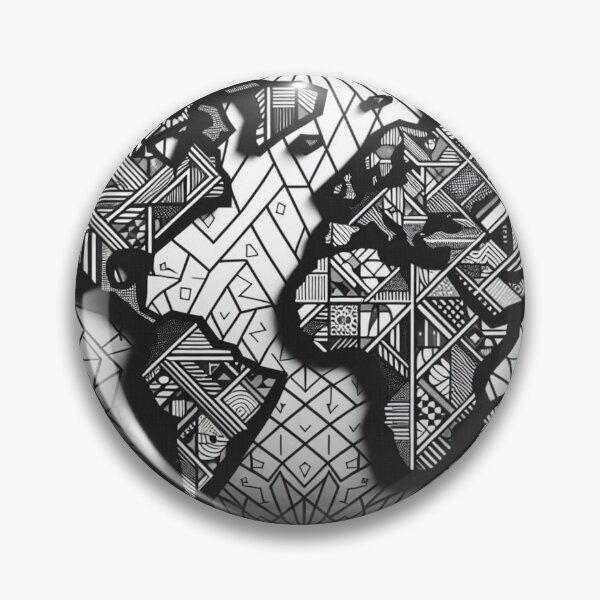 Item preview, Black and White Globe designed and sold by Endeva4eva.
