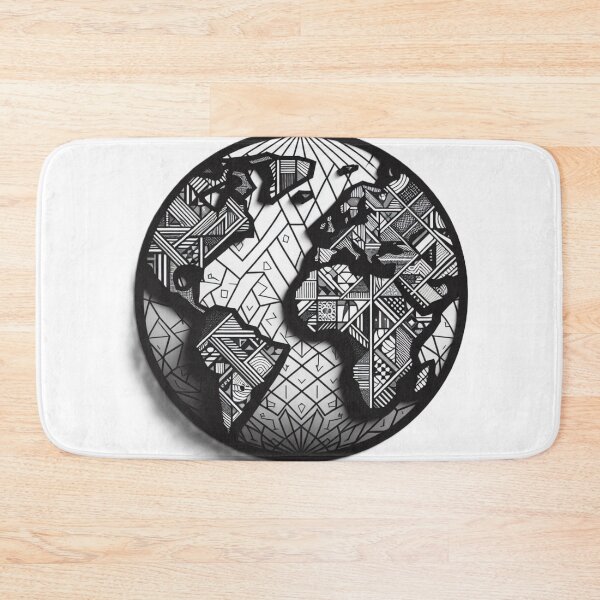 Item preview, Black and White Globe designed and sold by Endeva4eva.