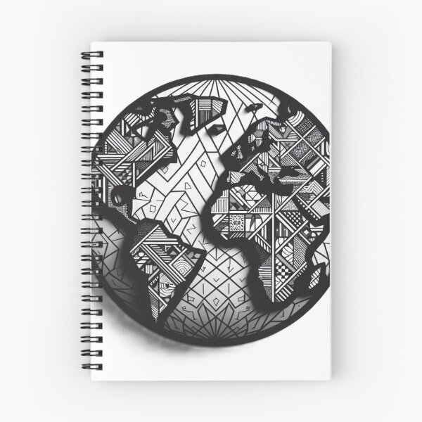 Item preview, Black and White Globe designed and sold by Endeva4eva.