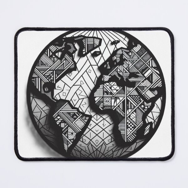 Item preview, Black and White Globe designed and sold by Endeva4eva.